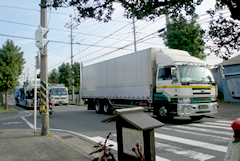 道路交通による家の揺れ